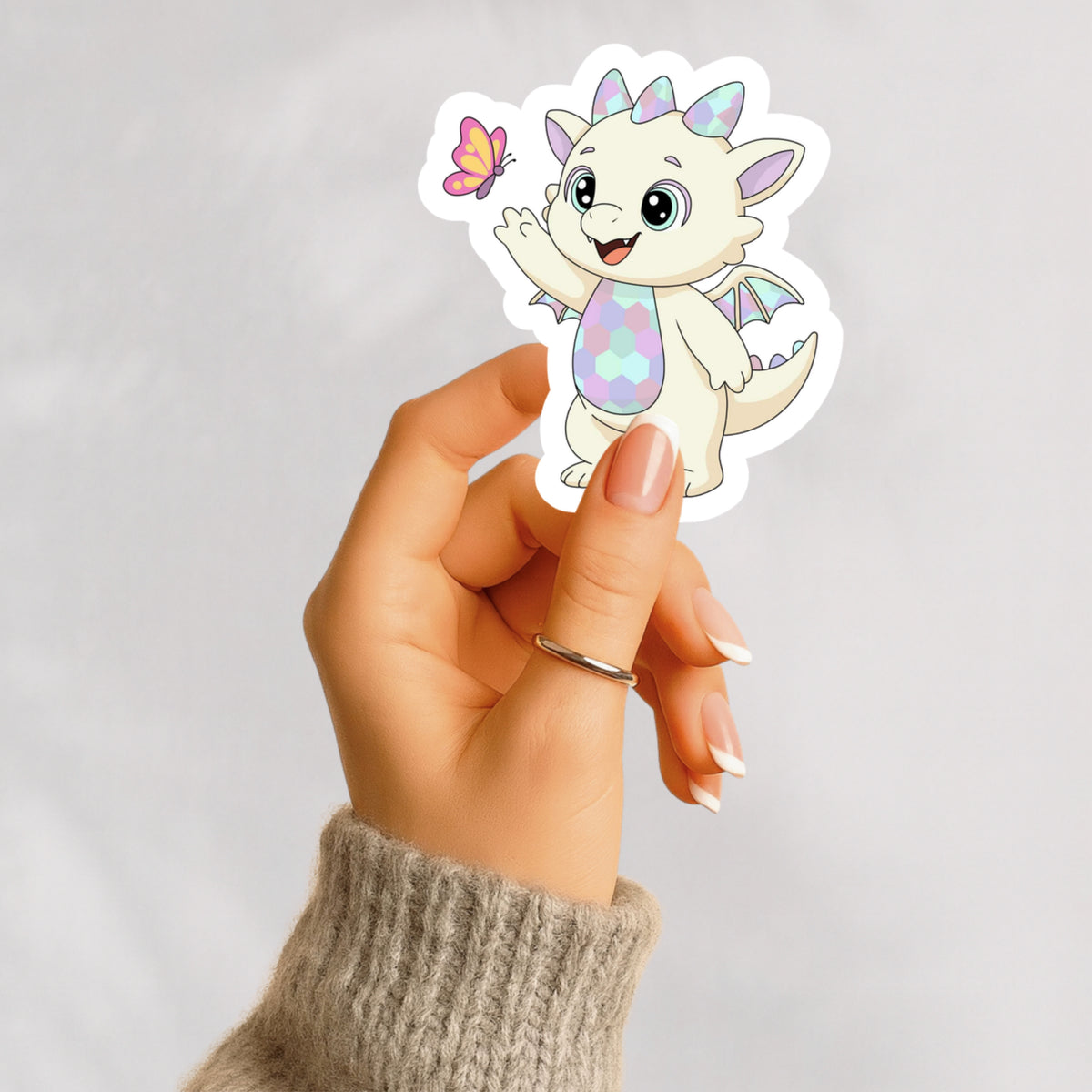 Opaliath dragon sticker