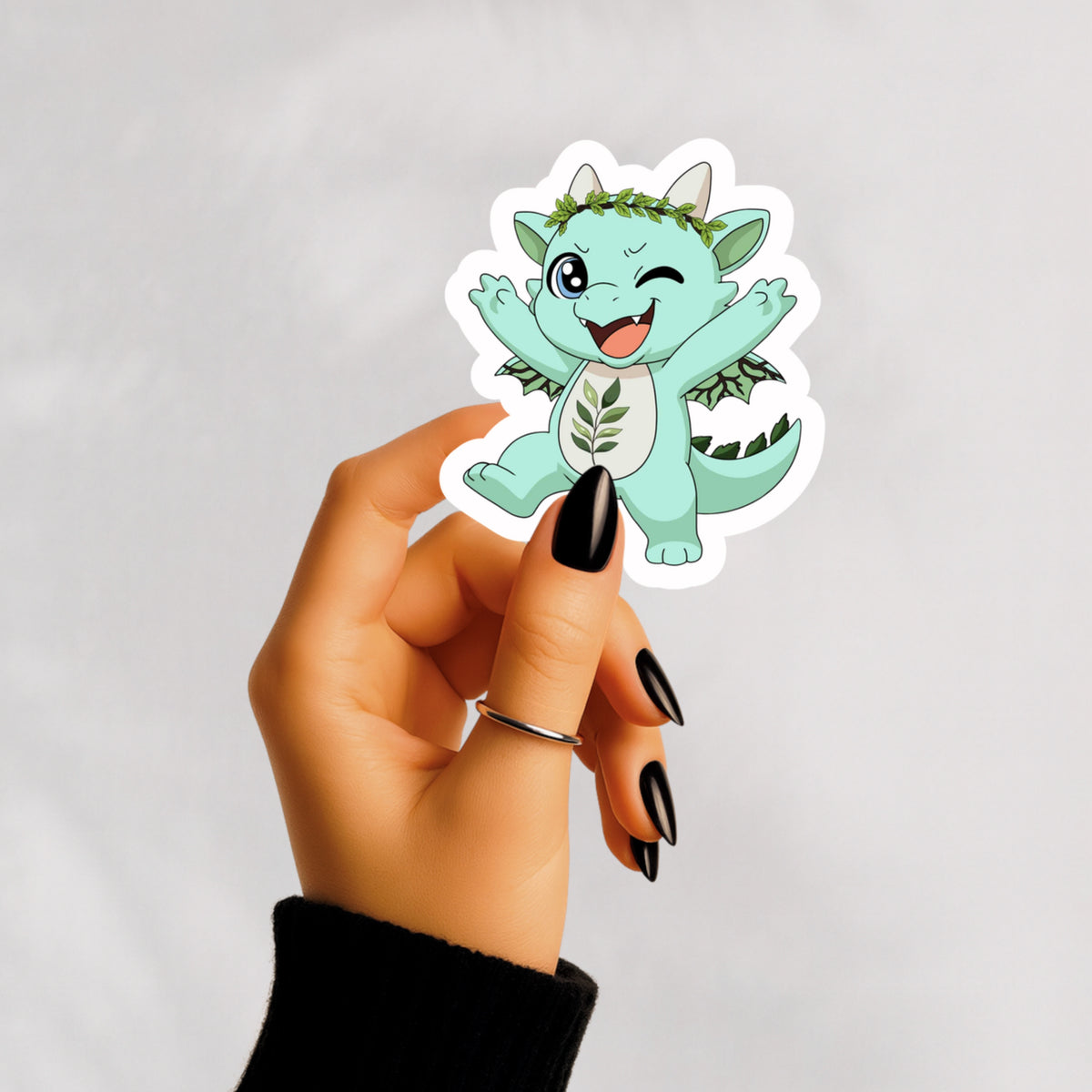 Thistlefoot dragon sticker