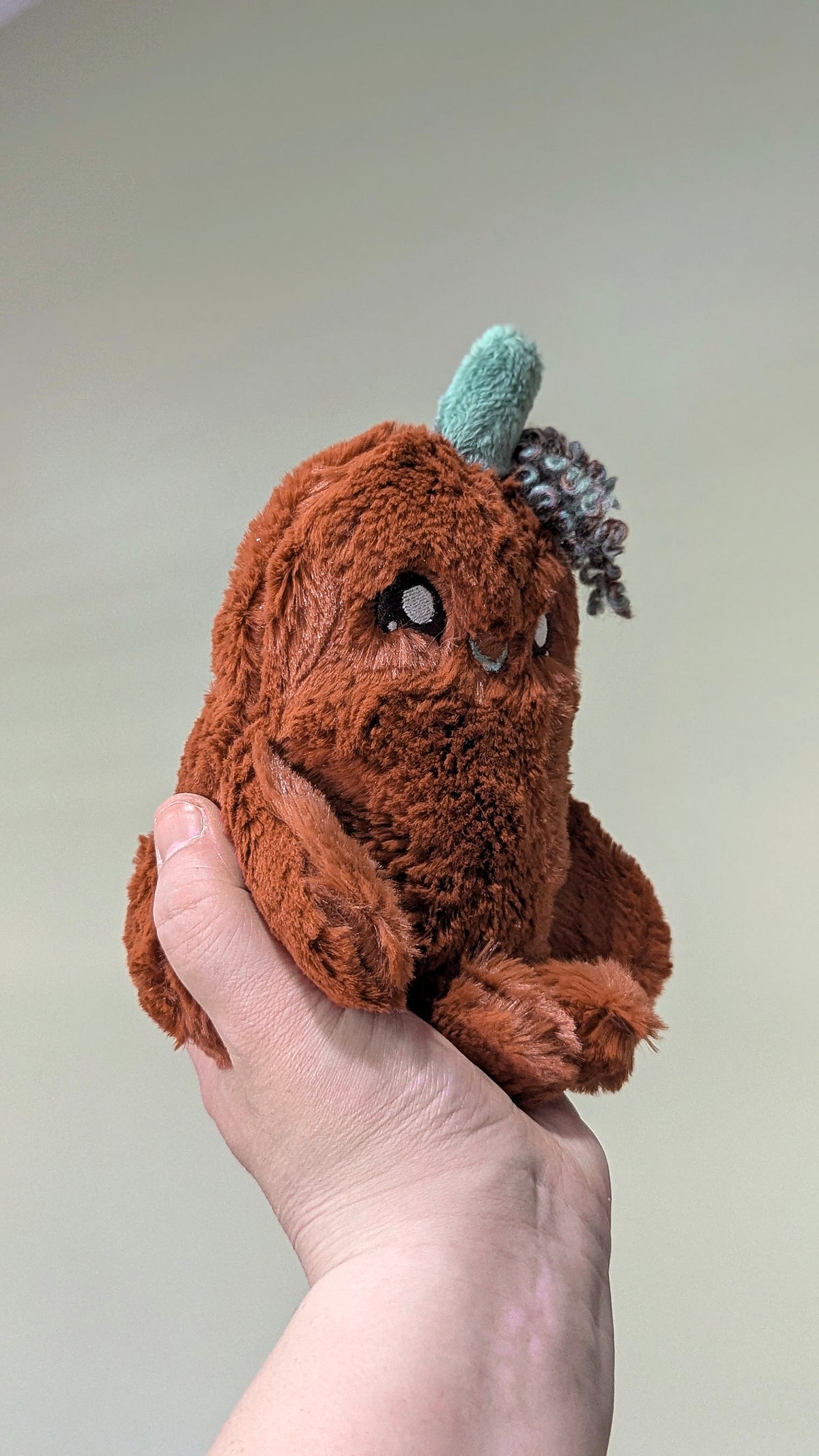 Pumpkin Pal – Weighted Pumpkin Plush (Ready to Ship)