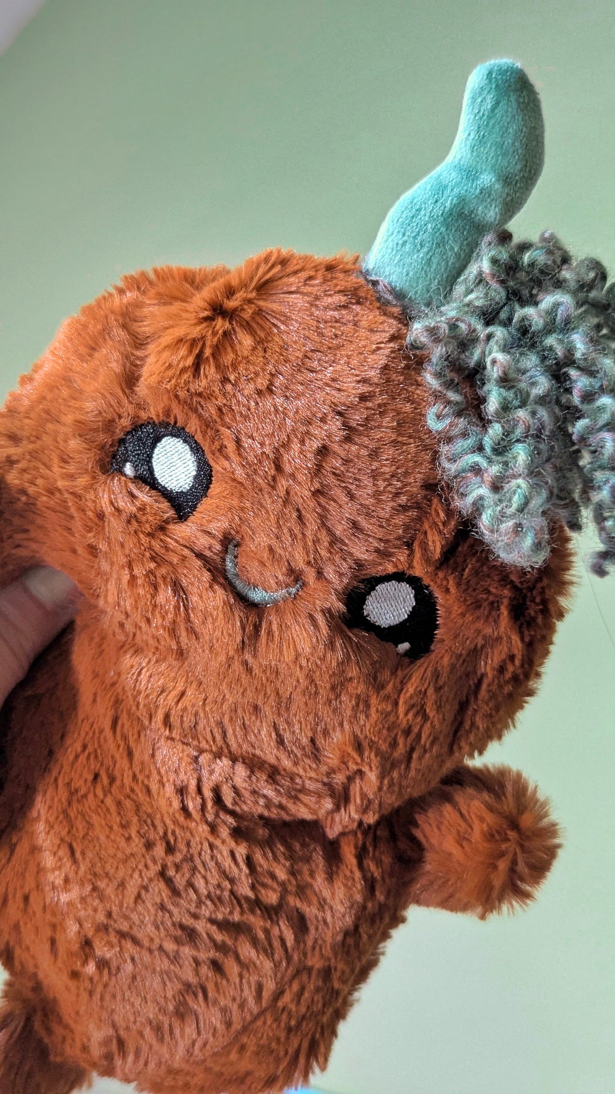 Pumpkin Pal – Weighted Pumpkin Plush (Ready to Ship)