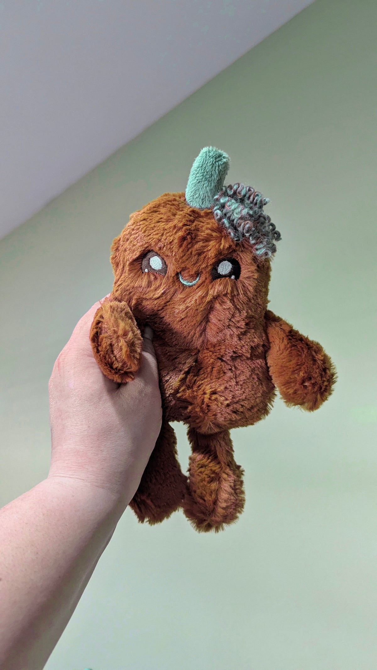 Pumpkin Pal – Weighted Pumpkin Plush (Ready to Ship)