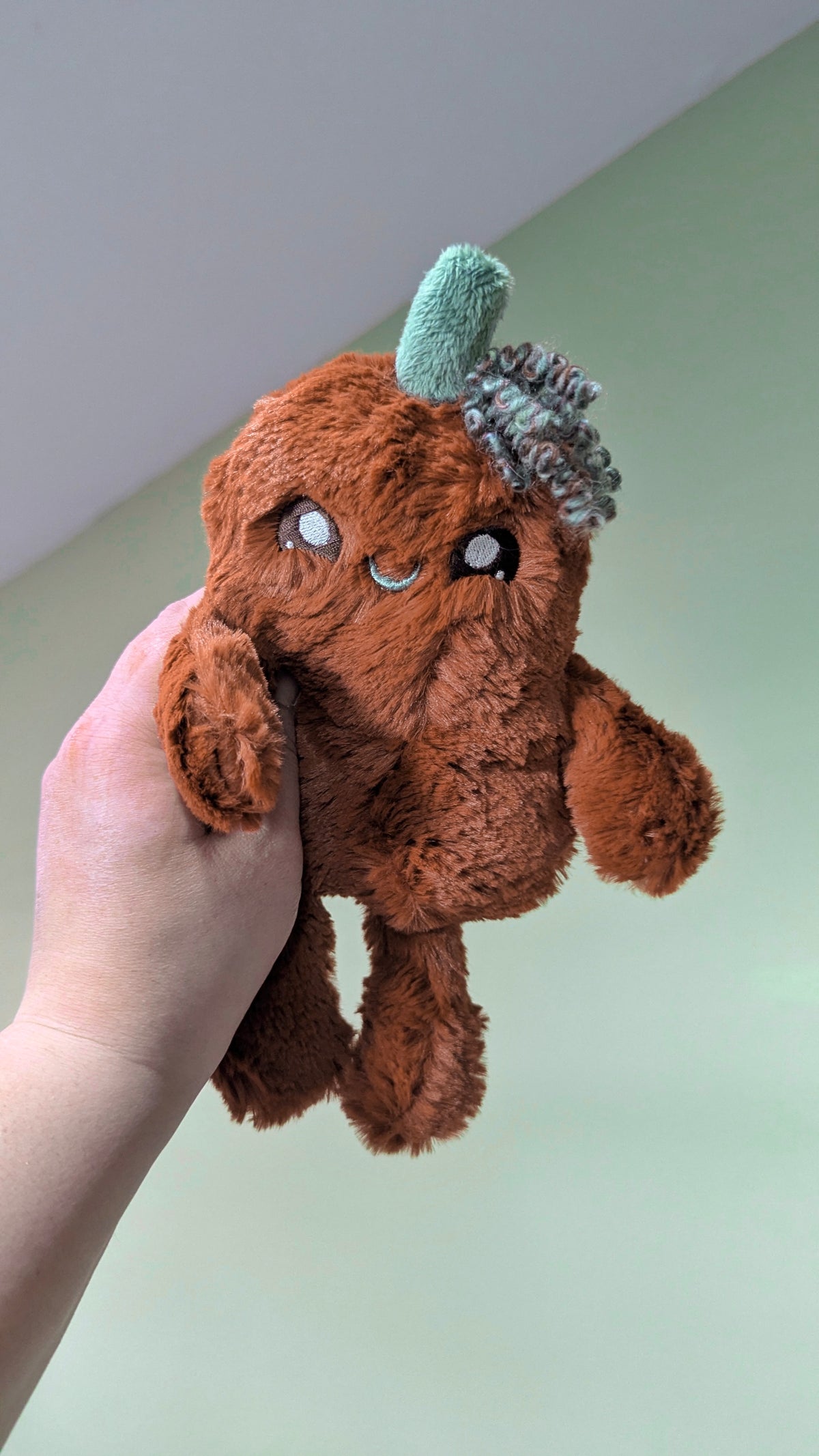 Pumpkin Pal – Weighted Pumpkin Plush (Ready to Ship)