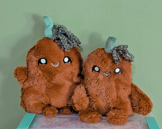 Pumpkin Pal – Weighted Pumpkin Plush (Ready to Ship)
